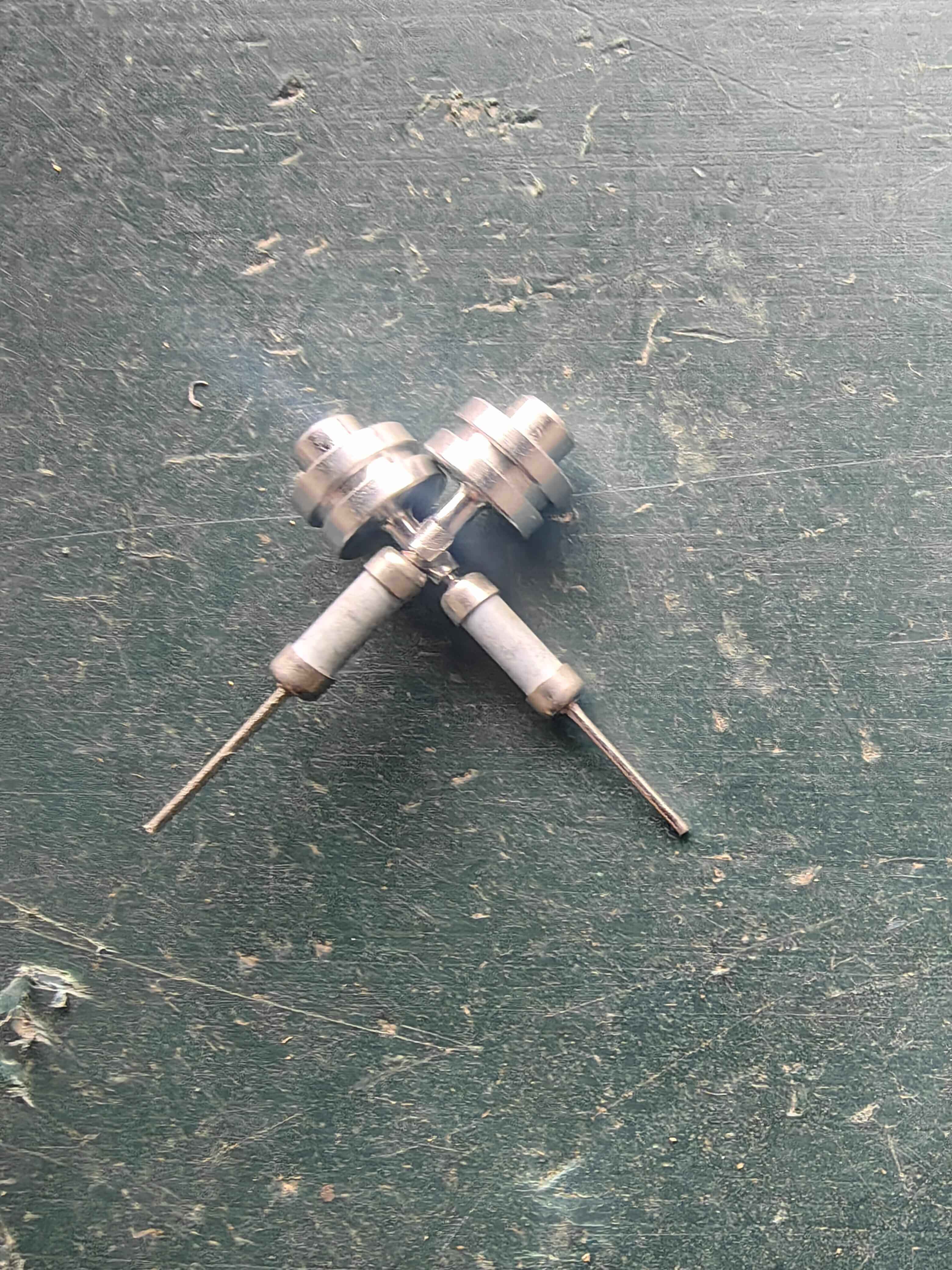 CNC machined connection shaft components